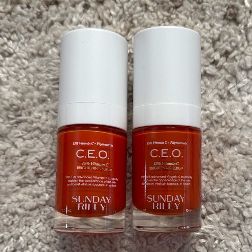 Sunday Riley C.E.O. Brightening Serum - Vibrant Orange